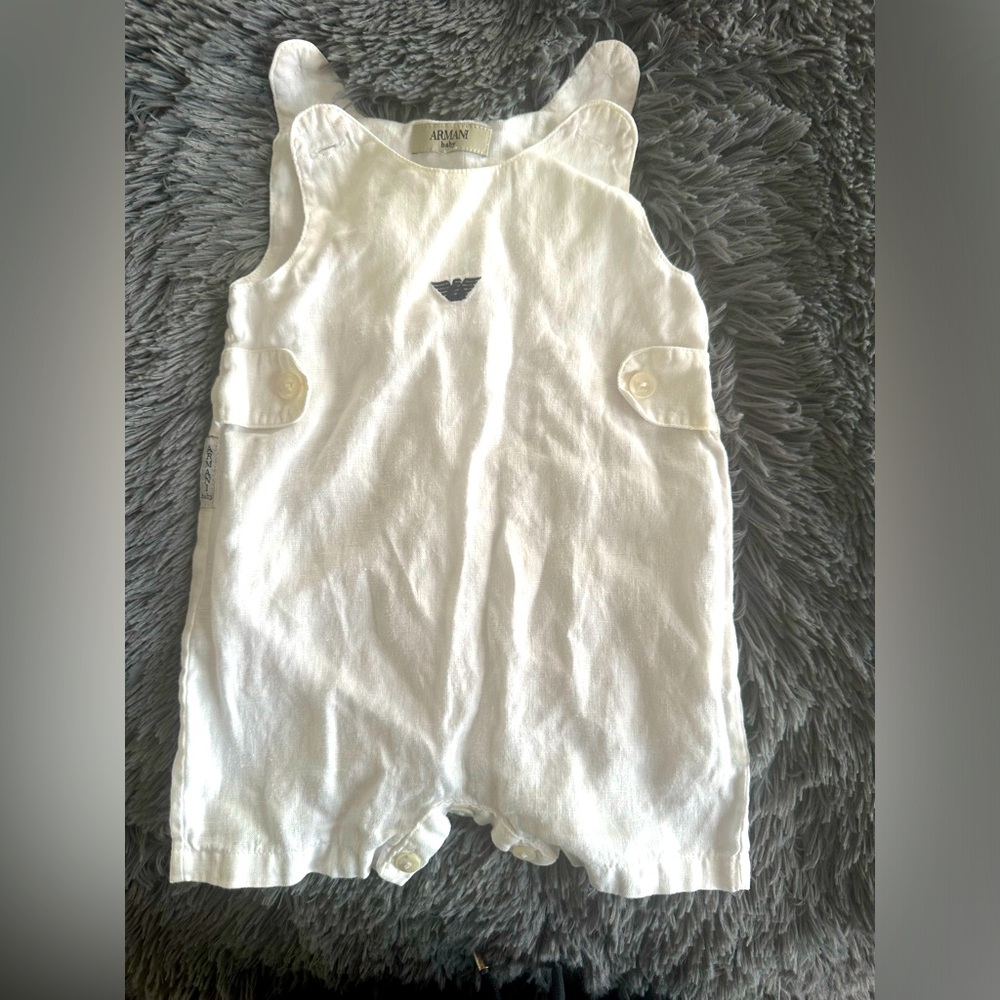 Armani baby onepiece 100%linen